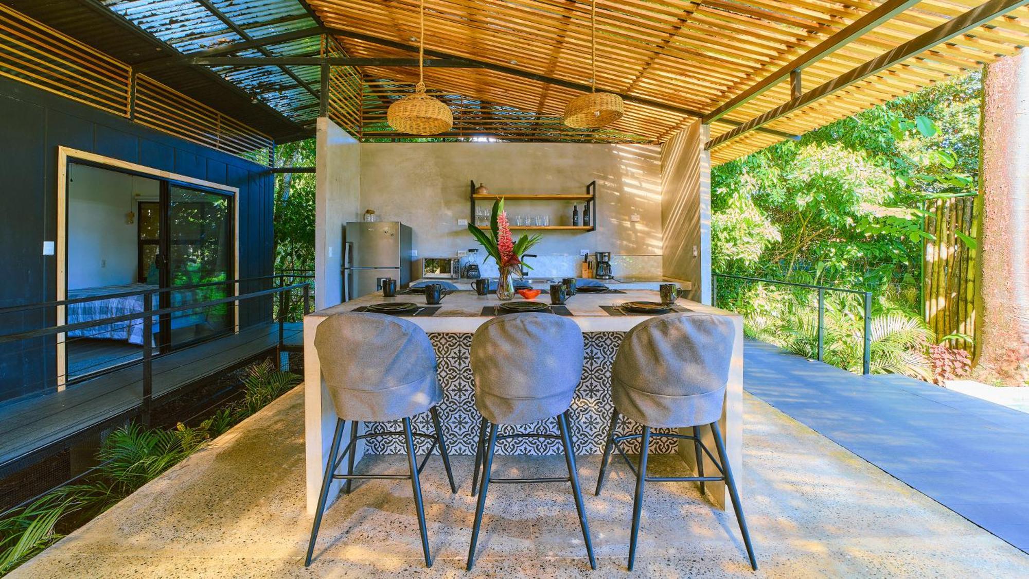 Вилла Al Caribe Sur Puerto Viejo de Talamanca Экстерьер фото